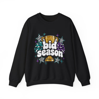 Bid Season Glitter Crewneck Sweatshirt