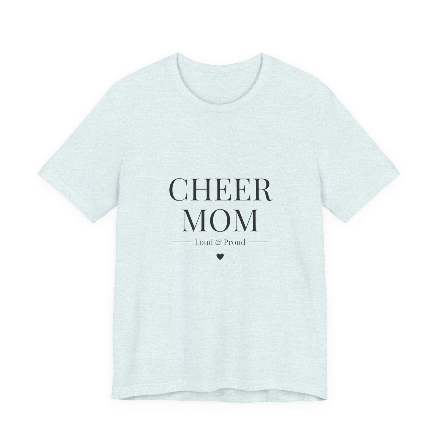 Classic Cheerleading Mama T-Shirt | Cheer Mom Gift | Cheerleading Mom Tee