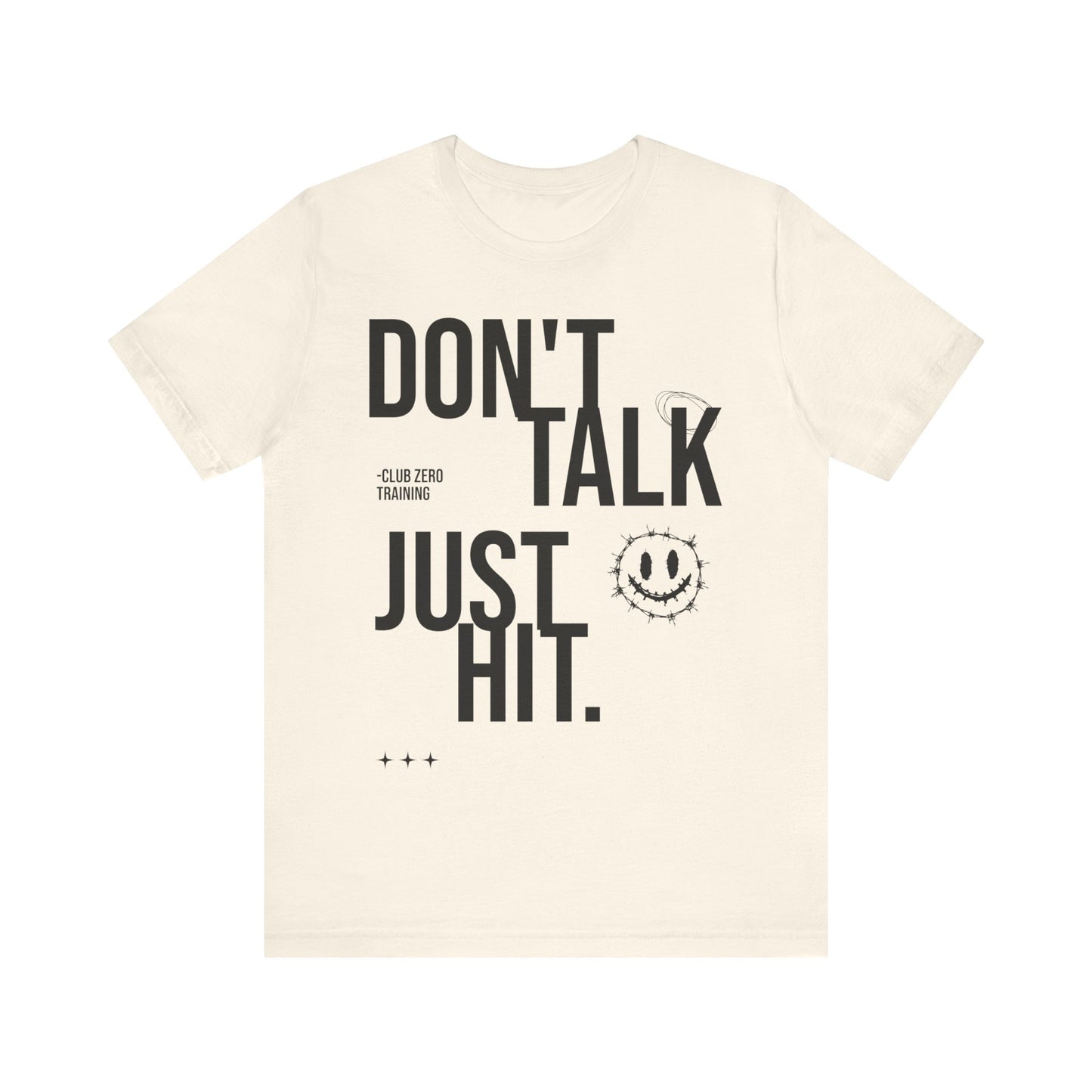 Cheer Tee - Don't Talk Just Hit Cheerleading T-Shirt