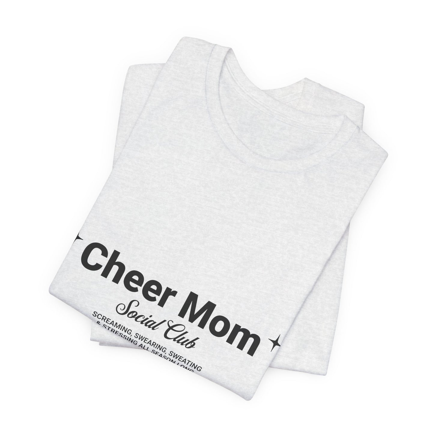 Cheer Mom Social Club T-Shirt | Cheerleading Mom Gift | Competition Tee