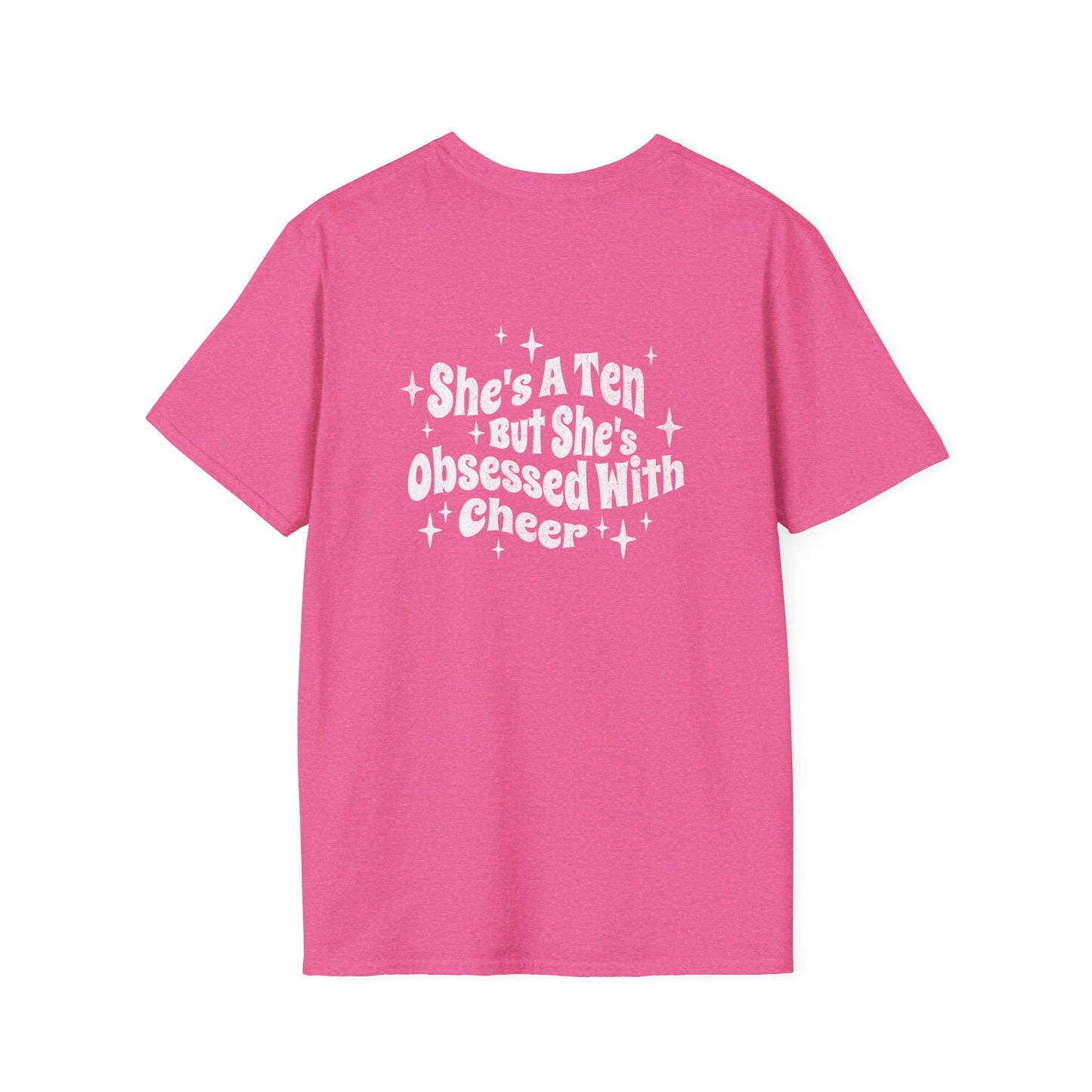 Cheer Tee - She's A Ten Women's Cheerleading T-Shirt