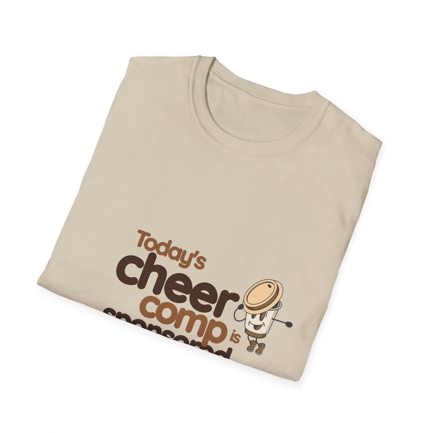 Cheer Tee - Competition Sponsored By Coffee T-Shirt