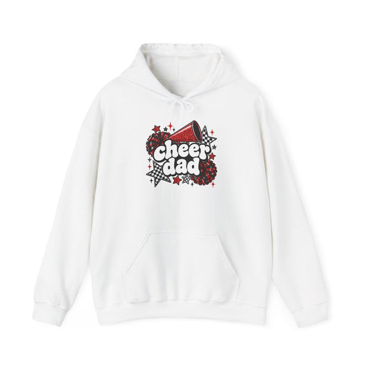 Cheer Dad Glitter Hoodie