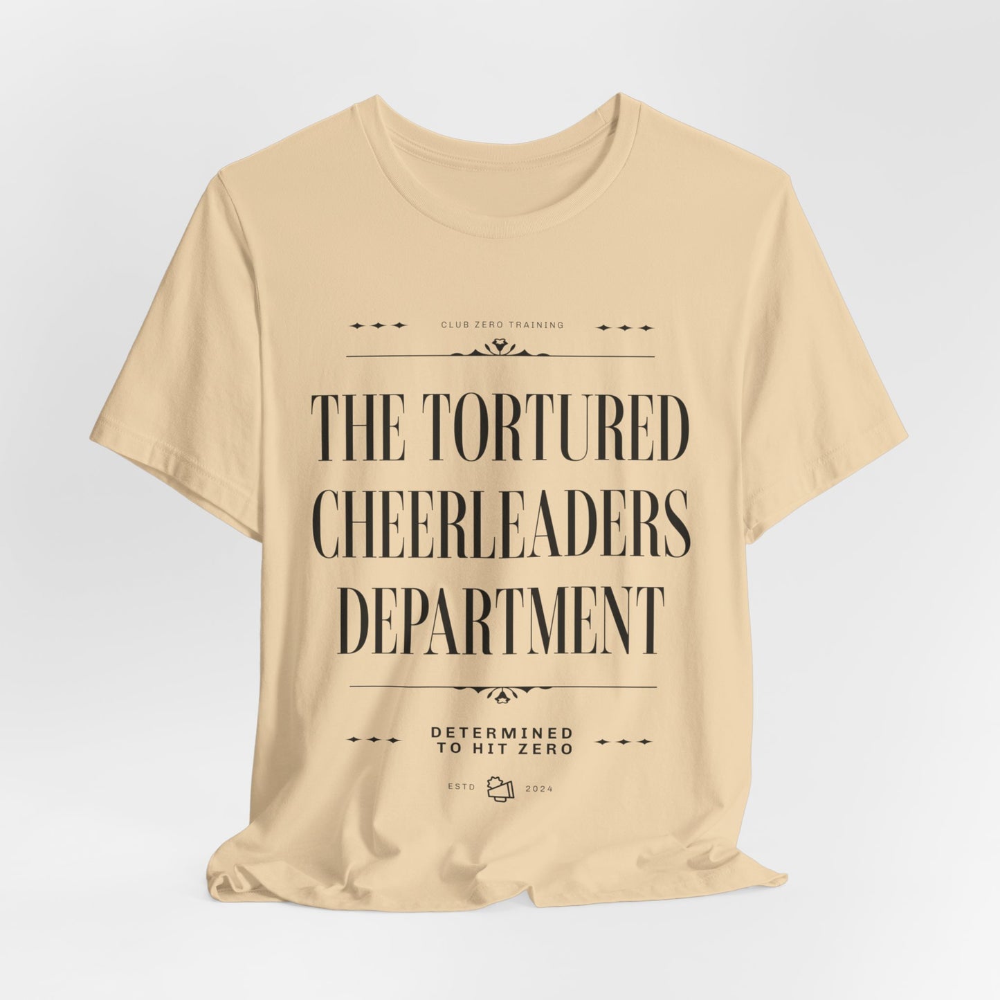 Cheer Tee - The Tortured Cheerleaders Department Cheerleading T-Shirt