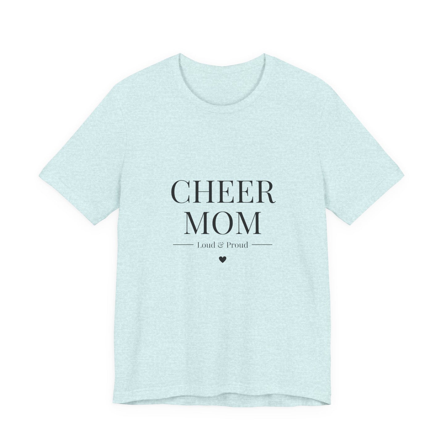 Classic Cheerleading Mama T-Shirt | Cheer Mom Gift | Cheerleading Mom Tee