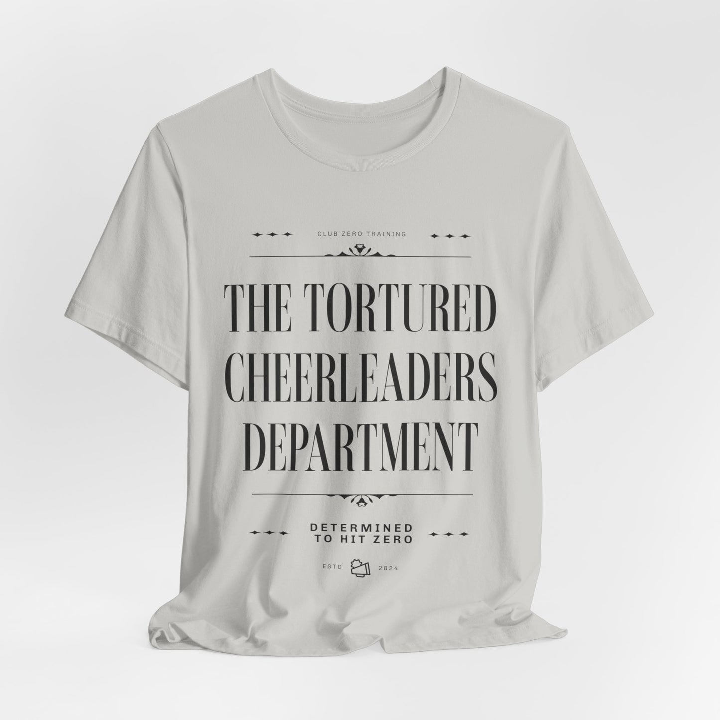 Cheer Tee - The Tortured Cheerleaders Department Cheerleading T-Shirt