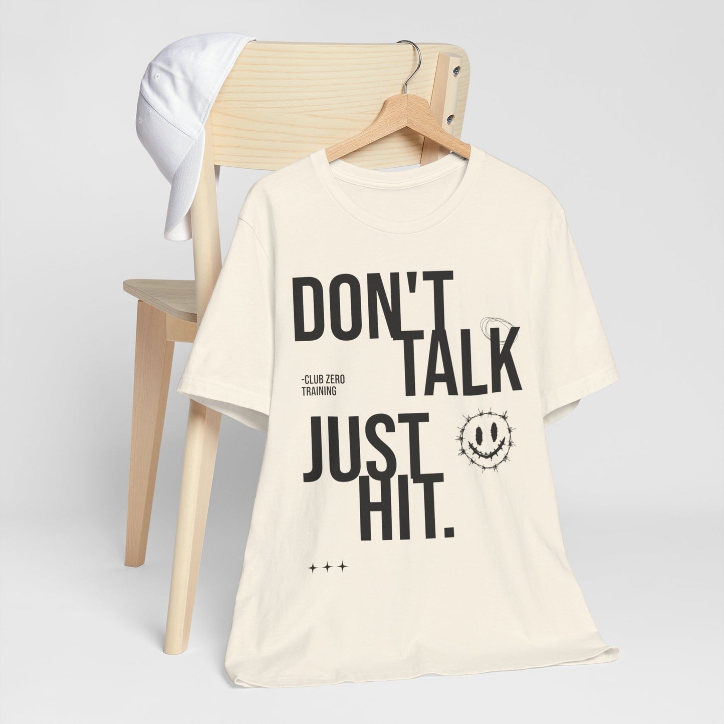 Cheer Tee - Don't Talk Just Hit Cheerleading T-Shirt