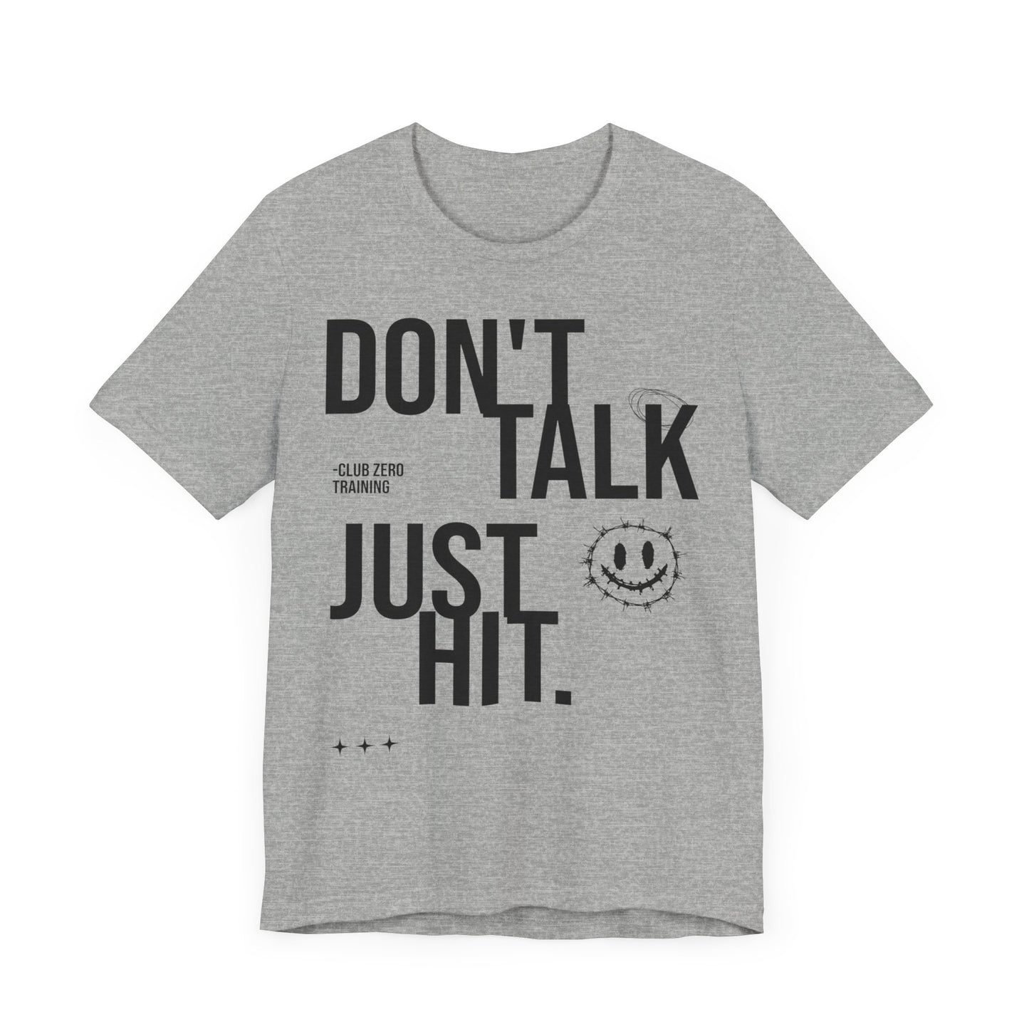 Cheer Tee - Don't Talk Just Hit Cheerleading T-Shirt