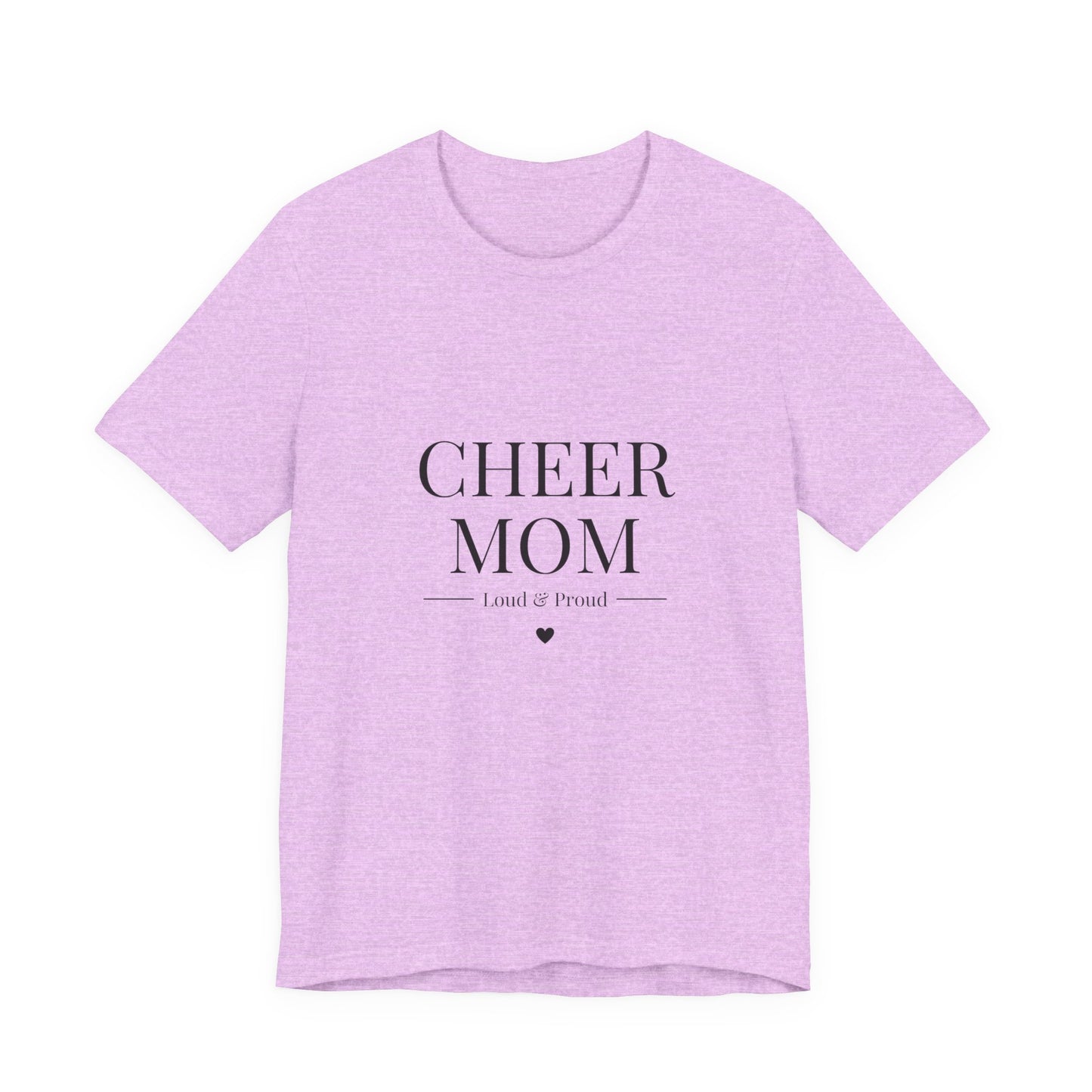 Classic Cheerleading Mama T-Shirt | Cheer Mom Gift | Cheerleading Mom Tee
