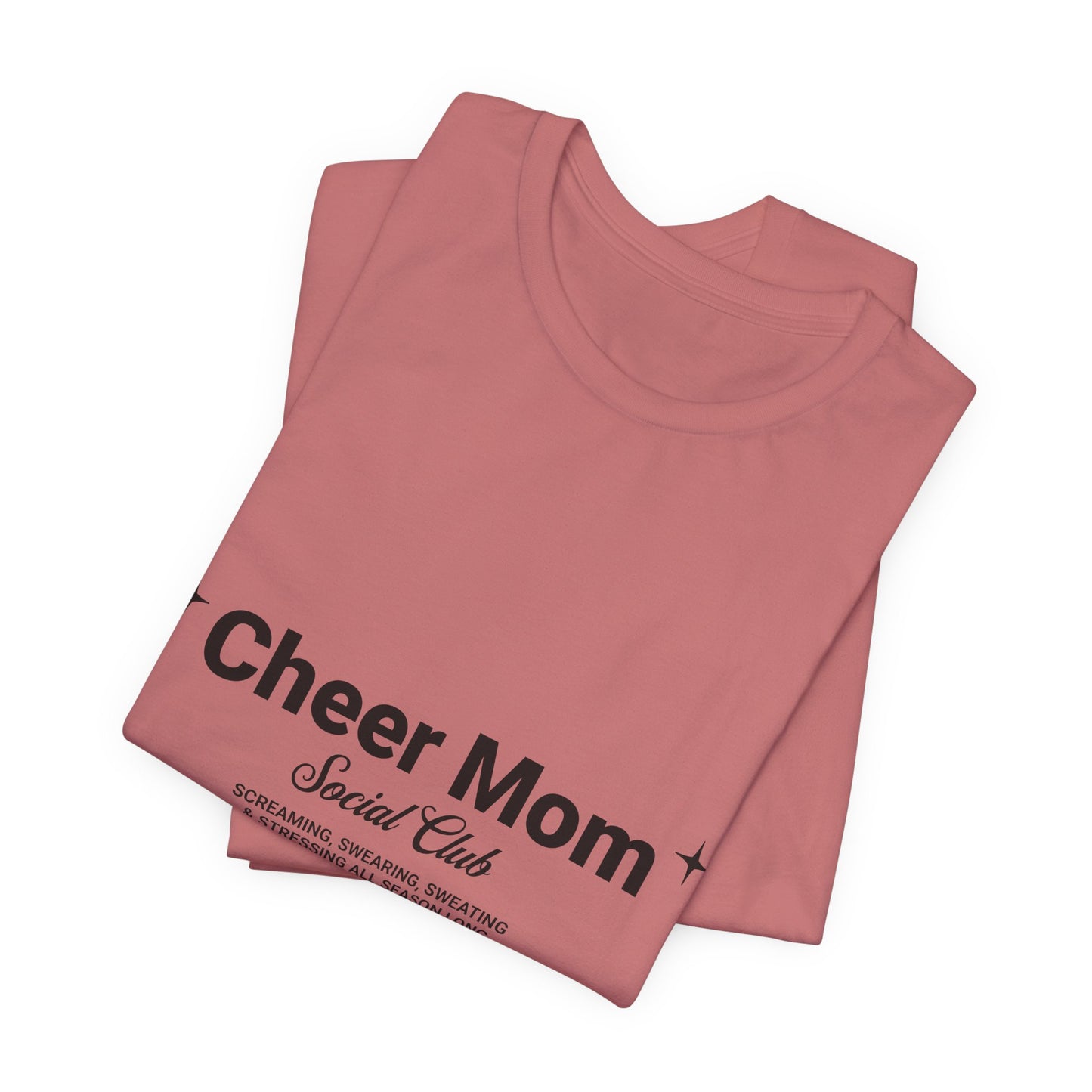 Cheer Mom Social Club T-Shirt | Cheerleading Mom Gift | Competition Tee