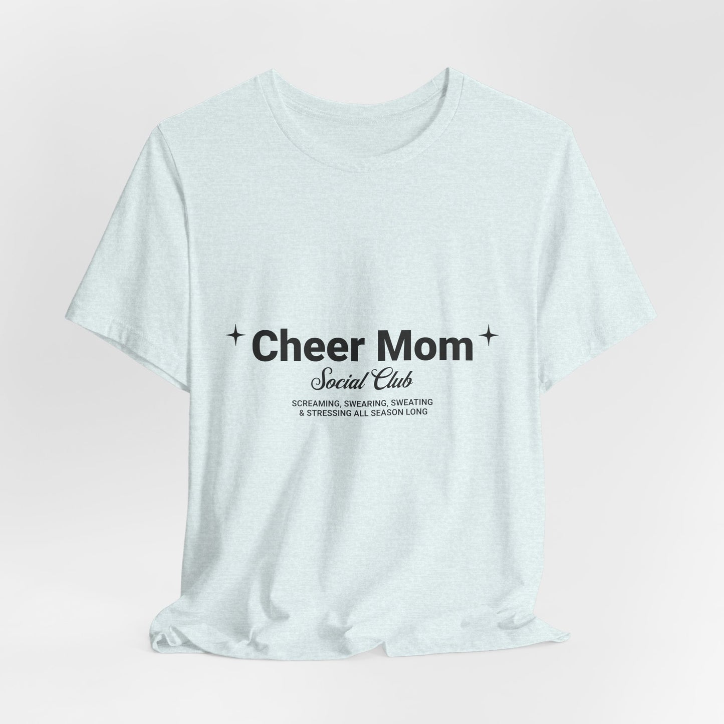 Cheer Mom Social Club T-Shirt | Cheerleading Mom Gift | Competition Tee