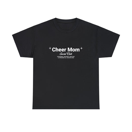 Cheer Mom Tee - Cheer Mom Social Club T-Shirt For Women