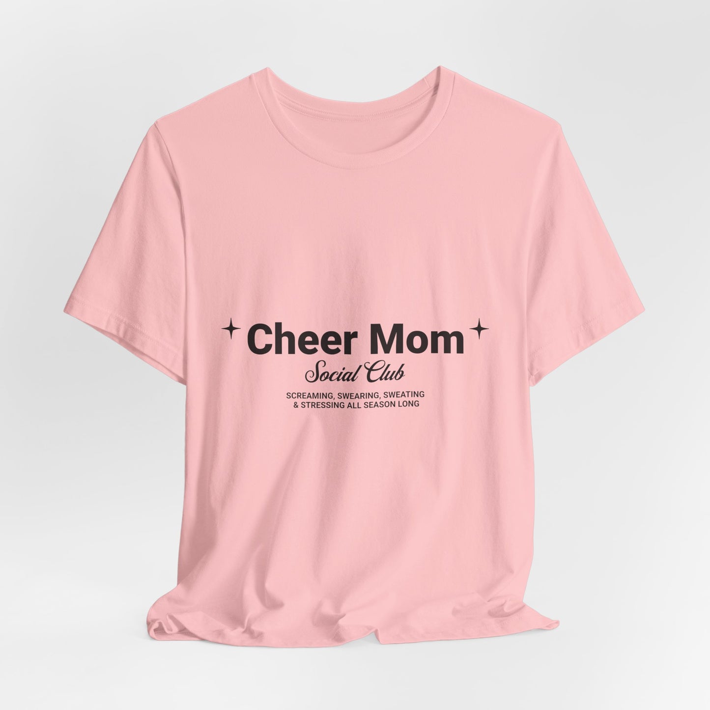 Cheer Mom Social Club T-Shirt | Cheerleading Mom Gift | Competition Tee