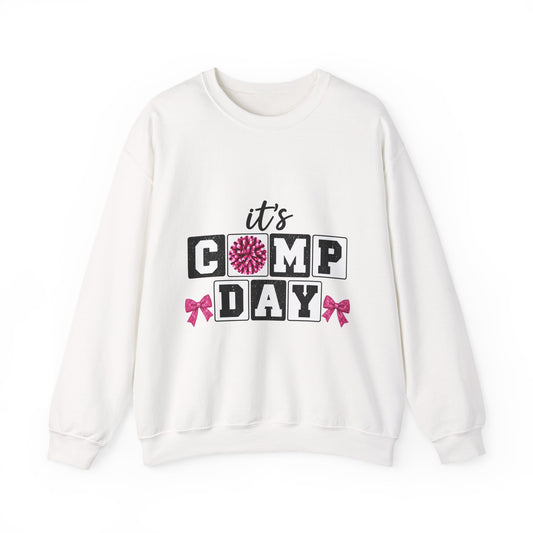 It's Comp Day Glitter Crewneck Sweatshirt
