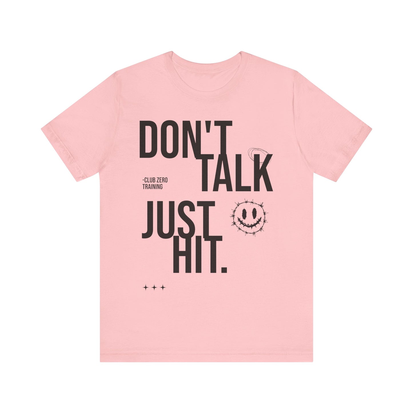 Cheer Tee - Don't Talk Just Hit Cheerleading T-Shirt