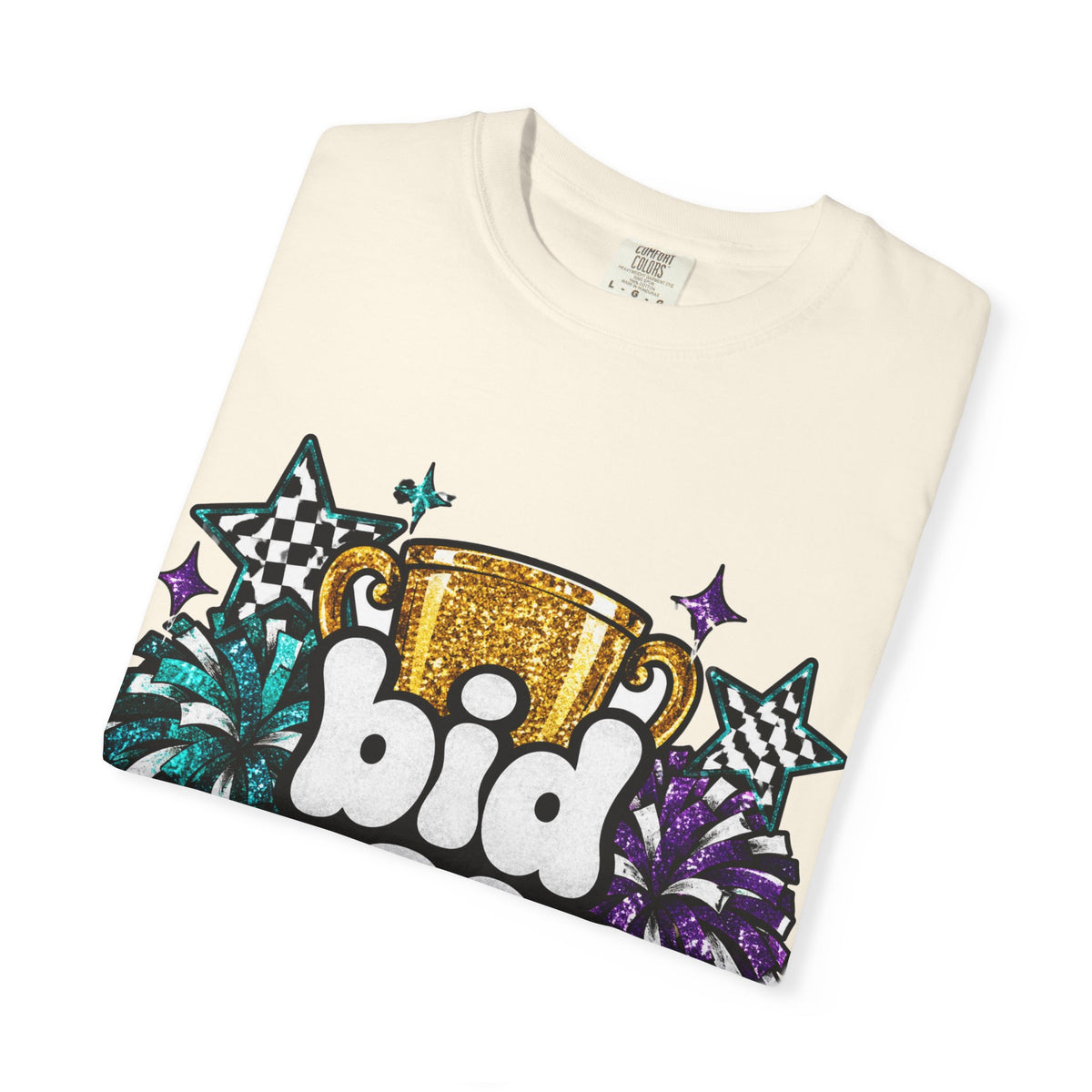 Bid Season Glitter Tee | Comfort Colors