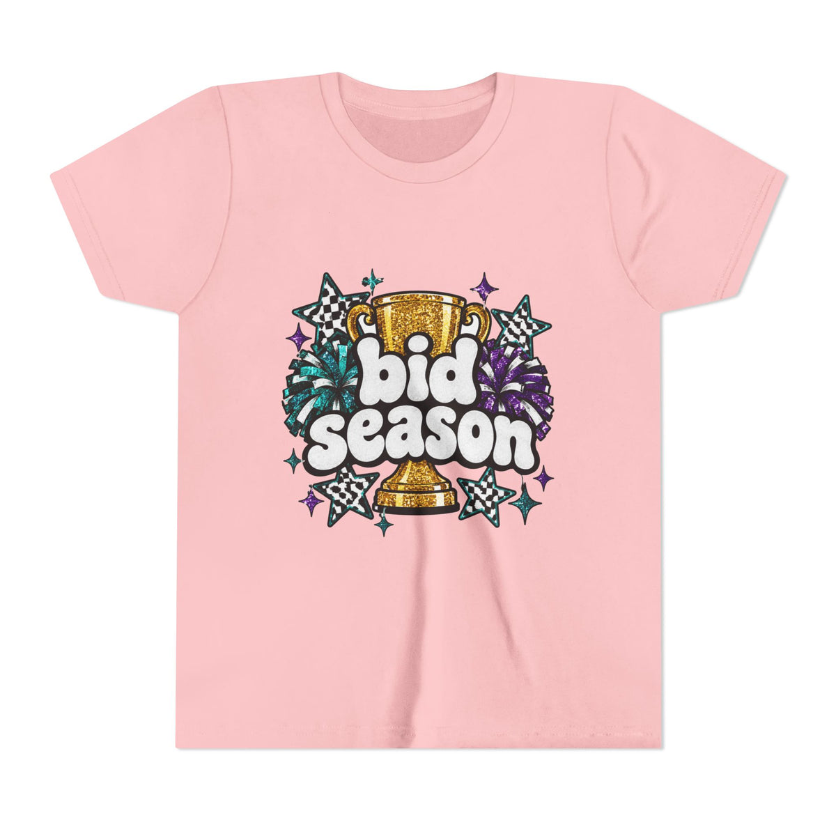 Bid Season Glitter Youth Tee