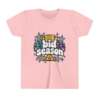 Bid Season Glitter Youth Tee