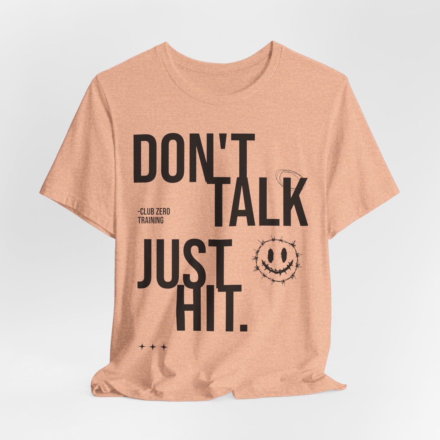 Cheer Tee - Don't Talk Just Hit Cheerleading T-Shirt