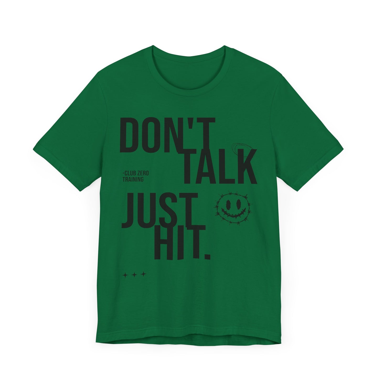 Cheer Tee - Don't Talk Just Hit Cheerleading T-Shirt