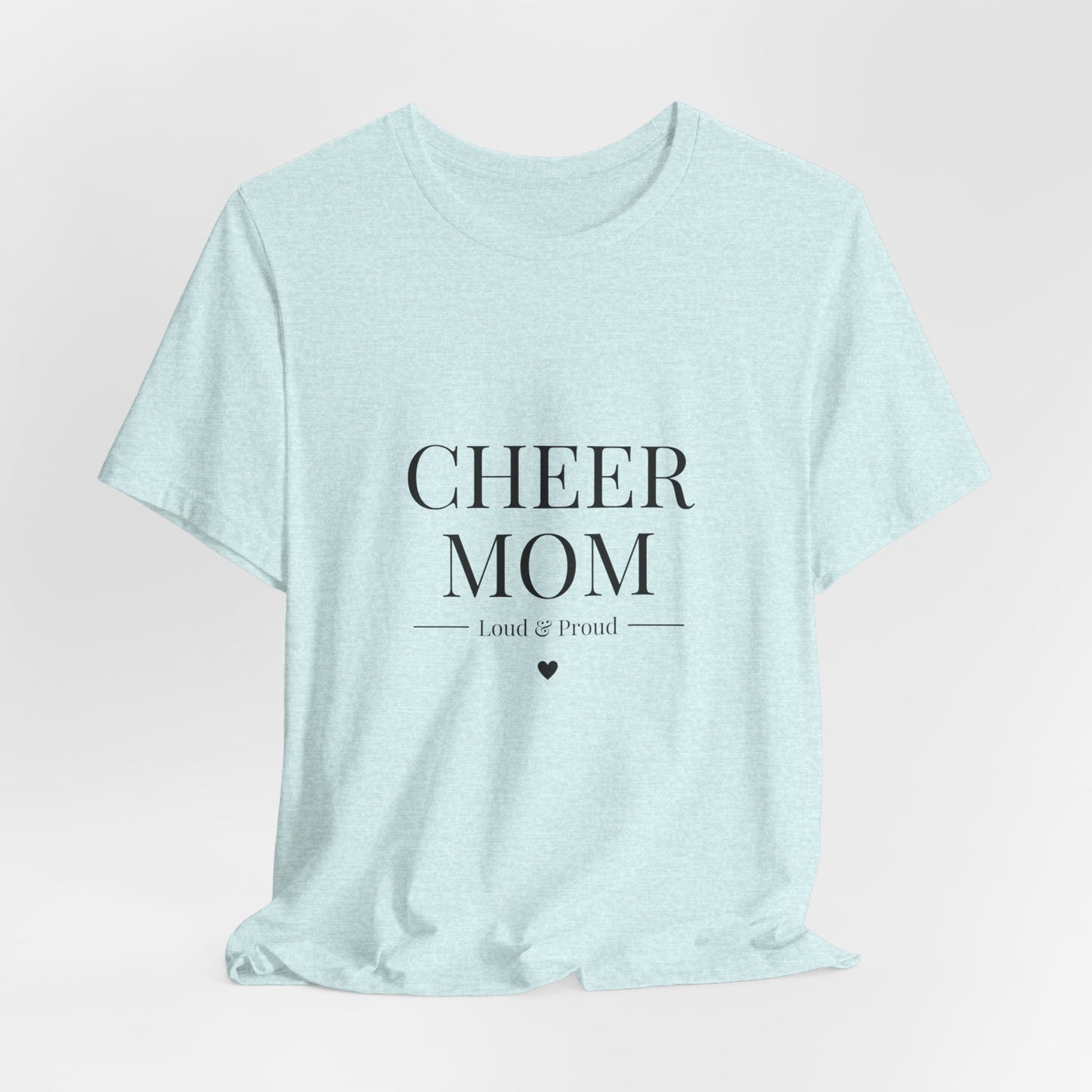 Classic Cheerleading Mama T-Shirt | Cheer Mom Gift | Cheerleading Mom Tee