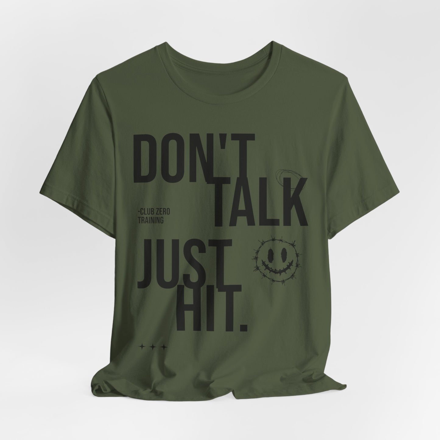 Cheer Tee - Don't Talk Just Hit Cheerleading T-Shirt