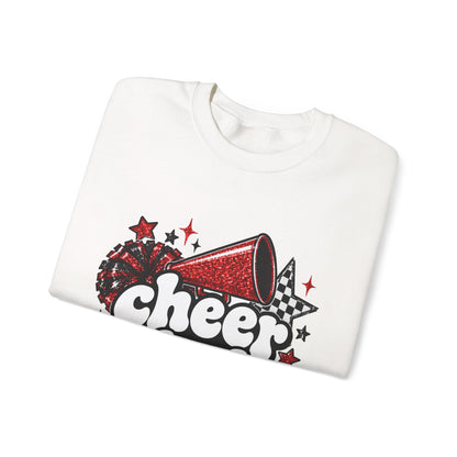 Cheer Dad Glitter Crewneck Sweatshirt