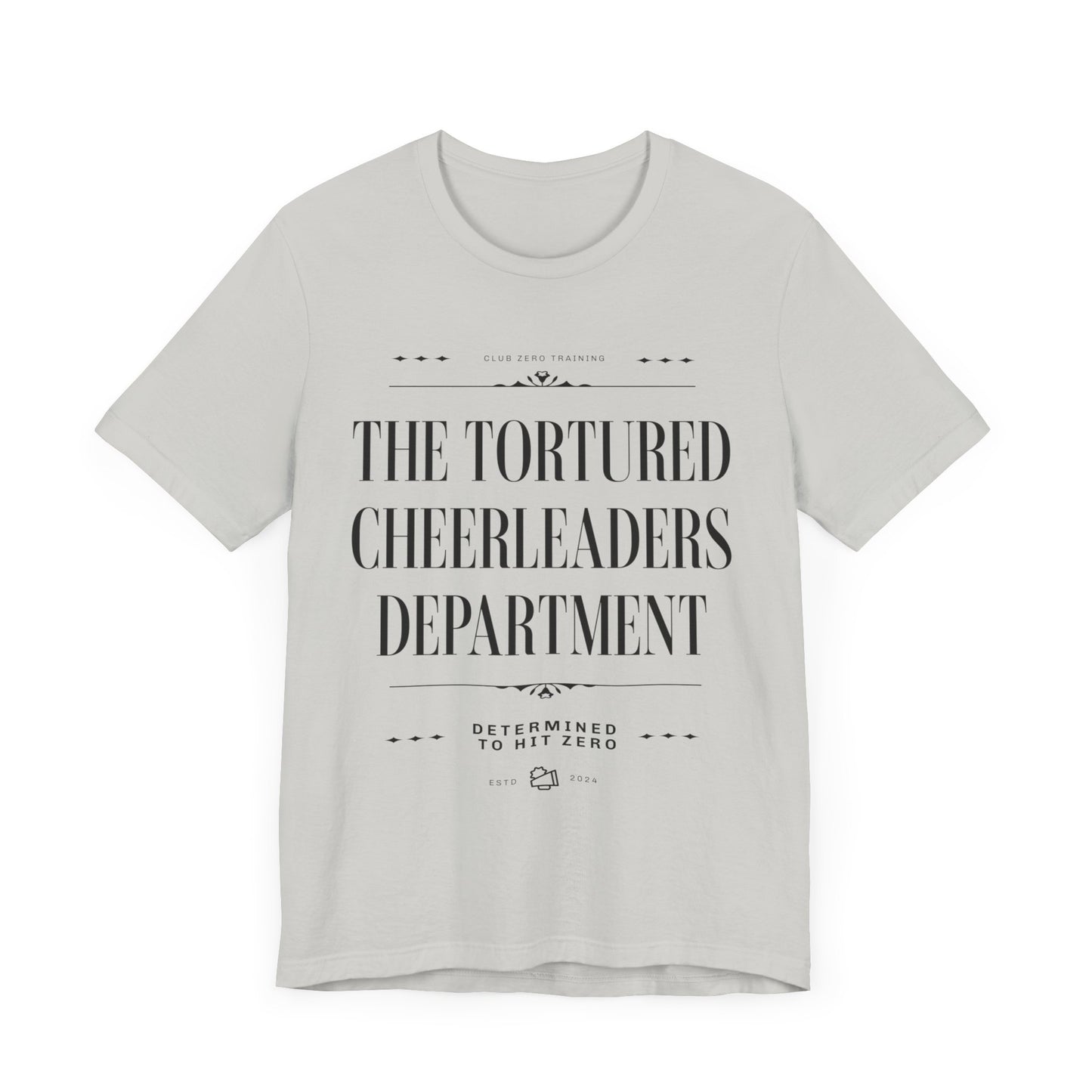 Cheer Tee - The Tortured Cheerleaders Department Cheerleading T-Shirt