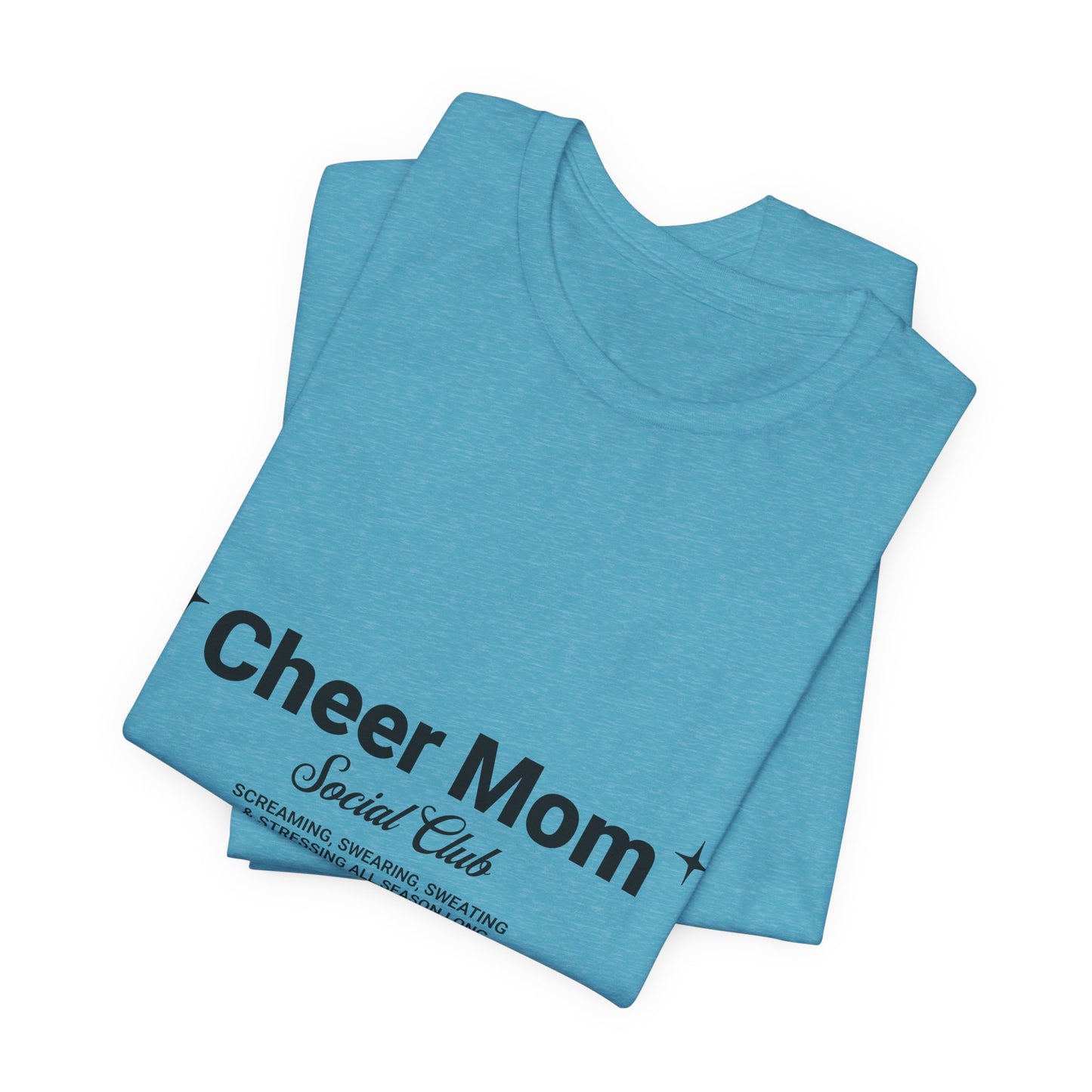 Cheer Mom Social Club T-Shirt | Cheerleading Mom Gift | Competition Tee
