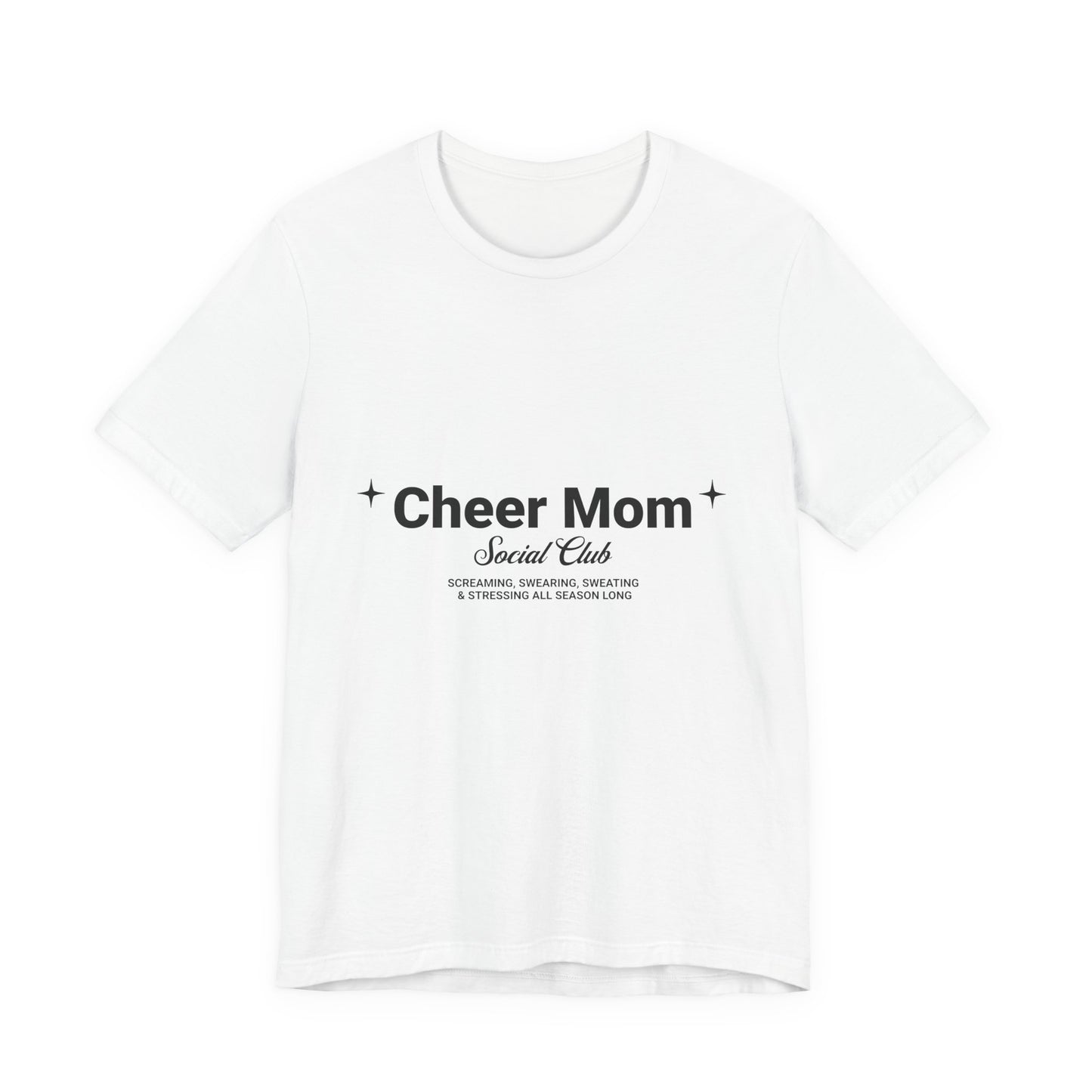 Cheer Mom Social Club T-Shirt | Cheerleading Mom Gift | Competition Tee