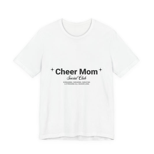 Cheer Mom Social Club T-Shirt | Cheerleading Mom Gift | Competition Tee