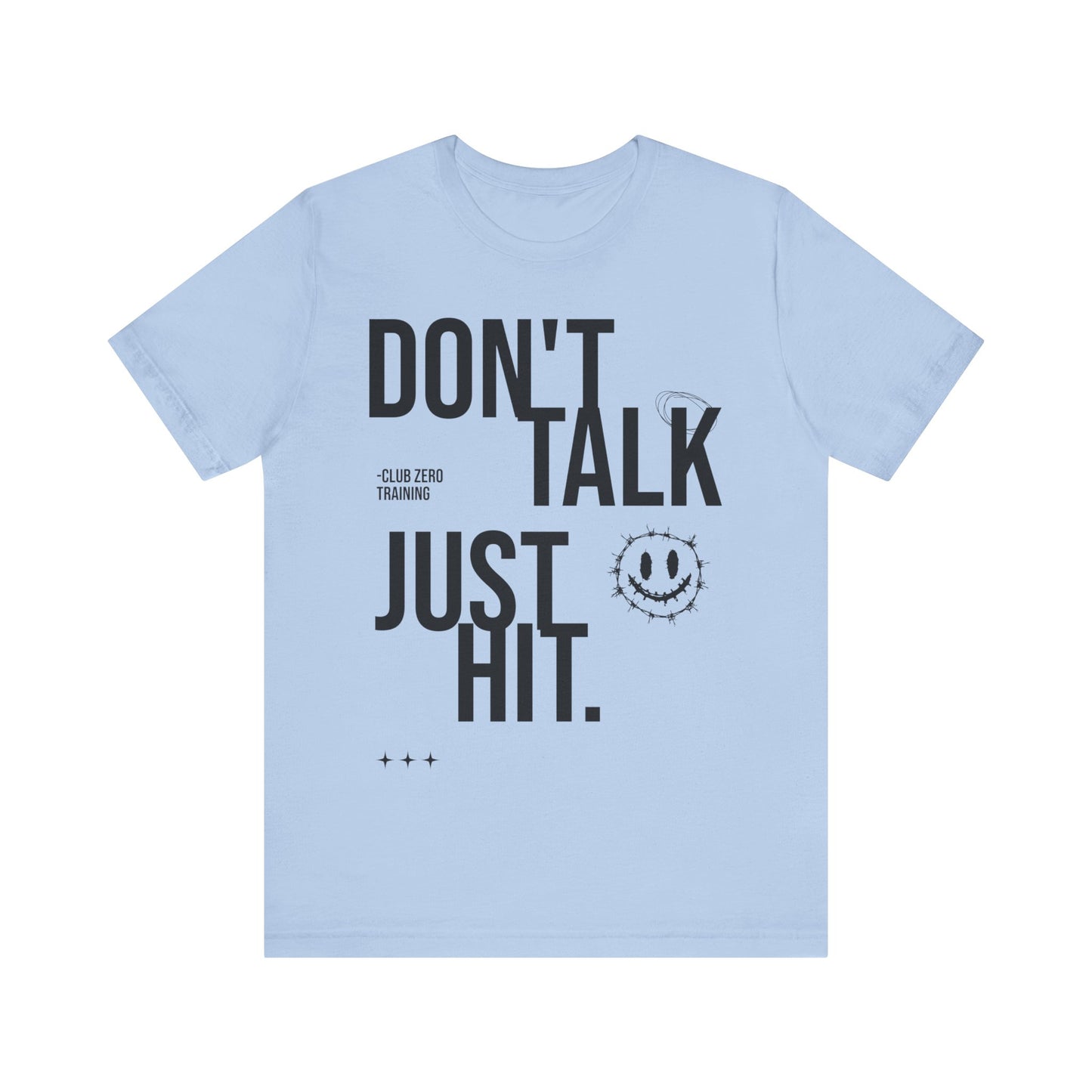 Cheer Tee - Don't Talk Just Hit Cheerleading T-Shirt