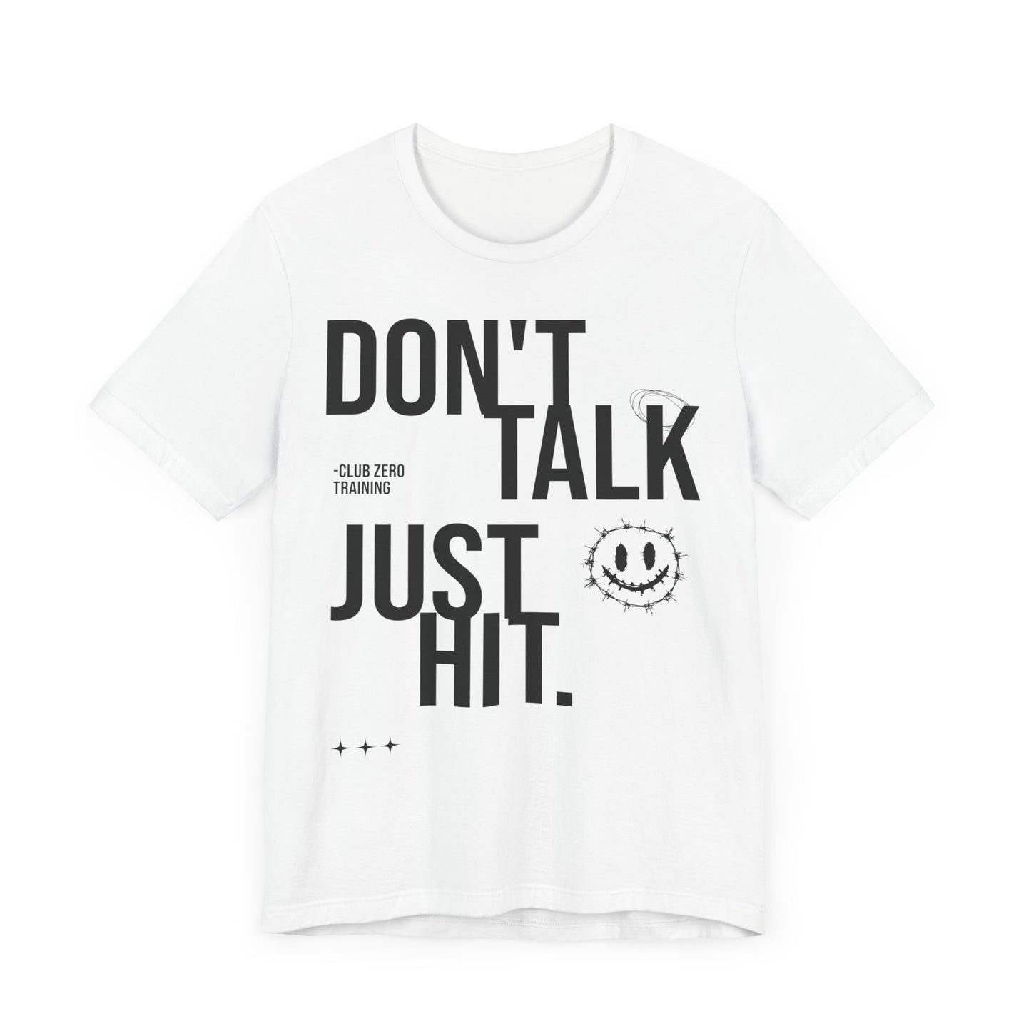 Cheer Tee - Don't Talk Just Hit Cheerleading T-Shirt