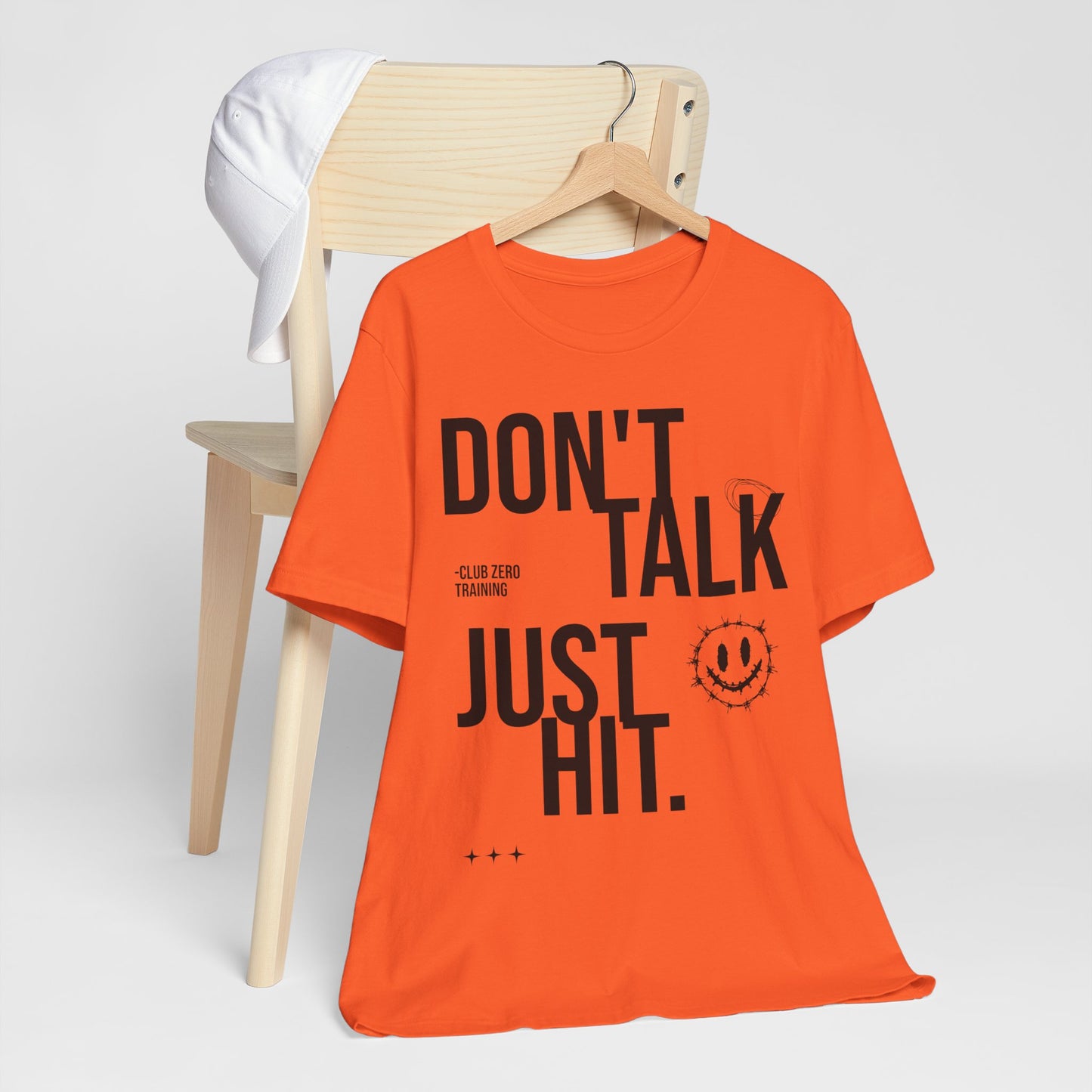 Cheer Tee - Don't Talk Just Hit Cheerleading T-Shirt