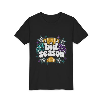 Bid Season Glitter Youth Tee