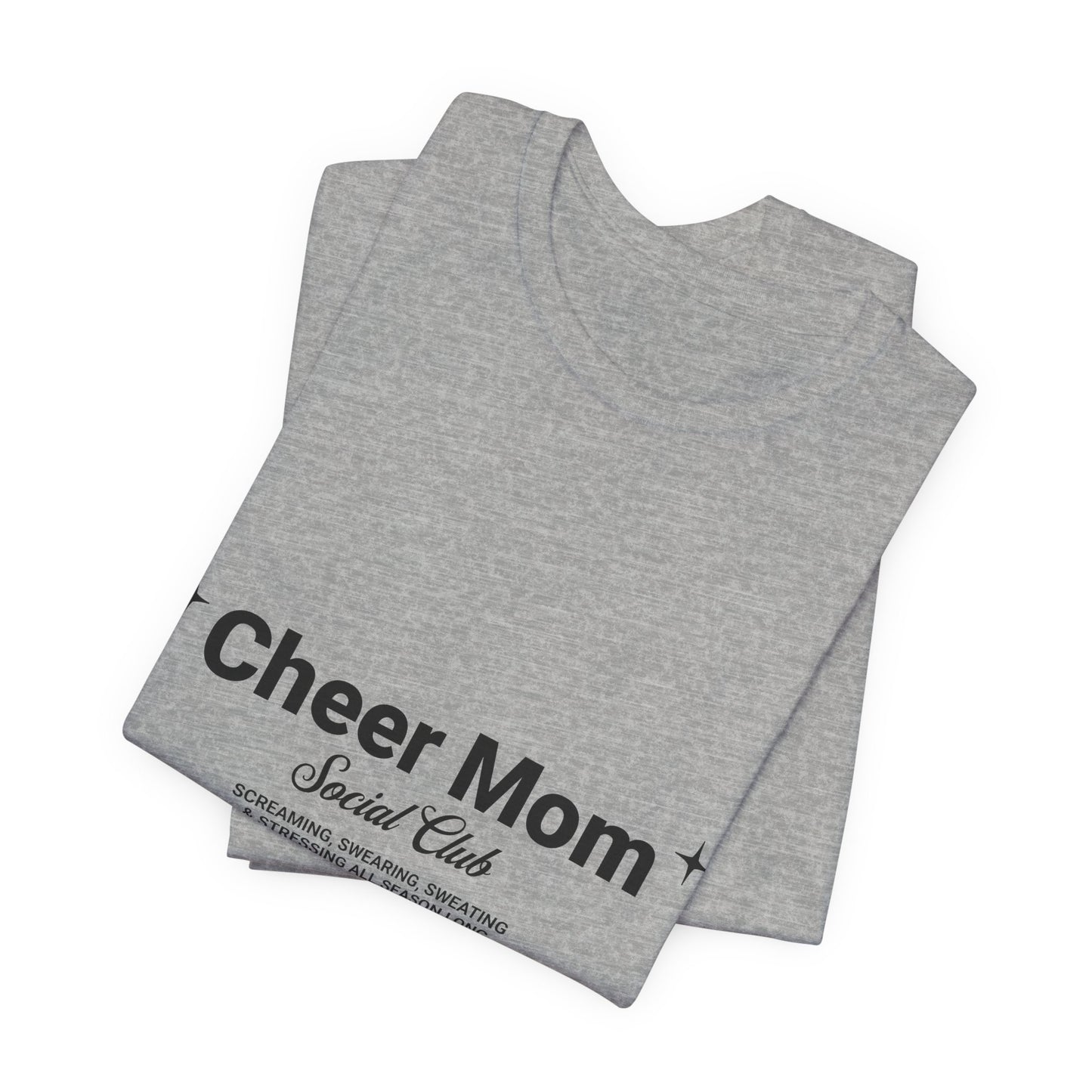 Cheer Mom Social Club T-Shirt | Cheerleading Mom Gift | Competition Tee