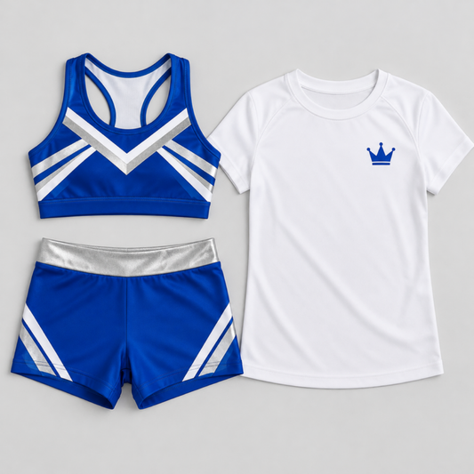 Royal Ice practice wear pack - royal blue and silver