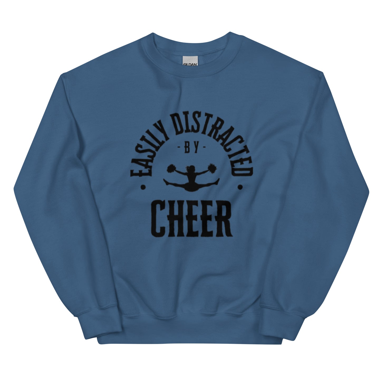 Easily Distracted By Cheer Women's Crewneck