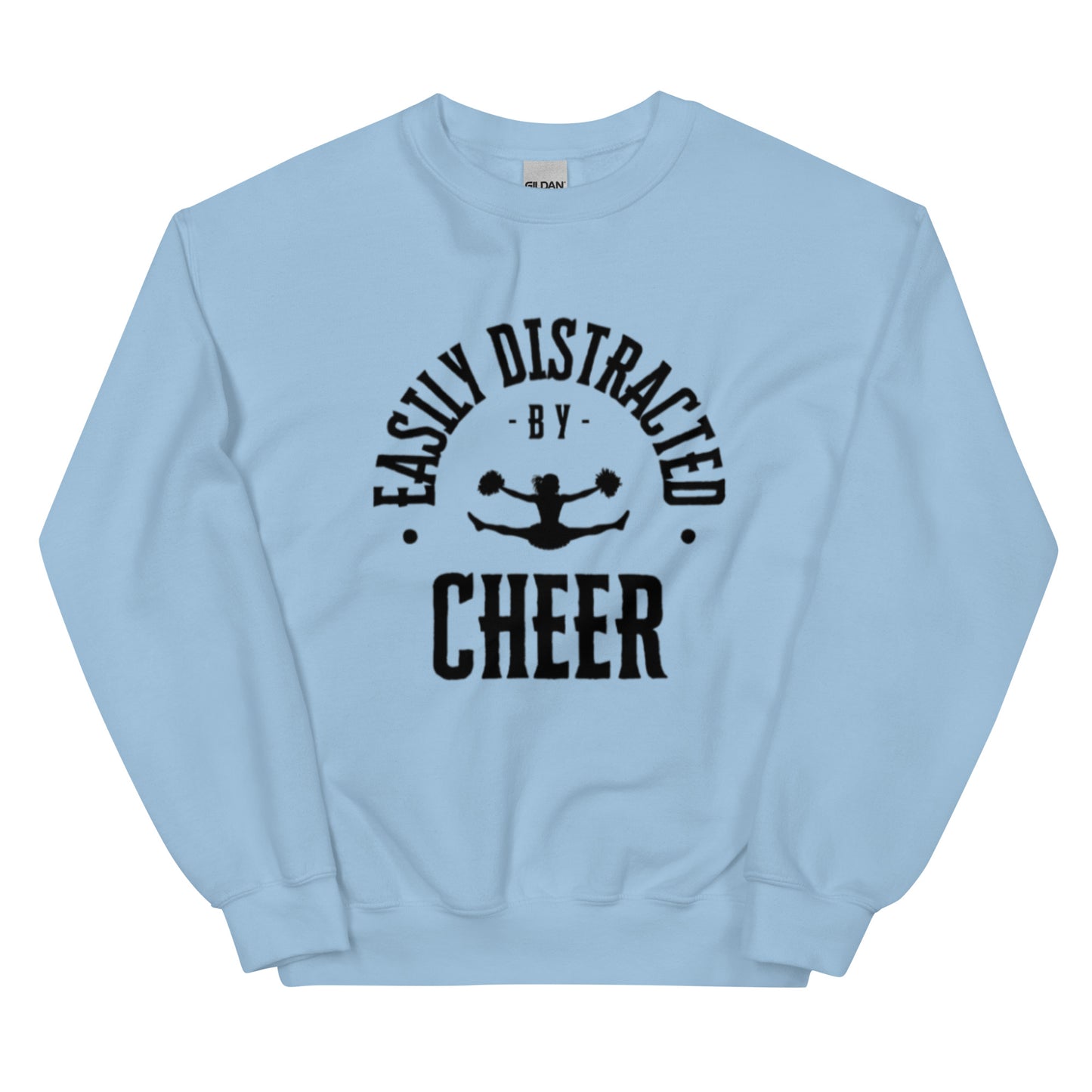 Easily Distracted By Cheer Women's Crewneck