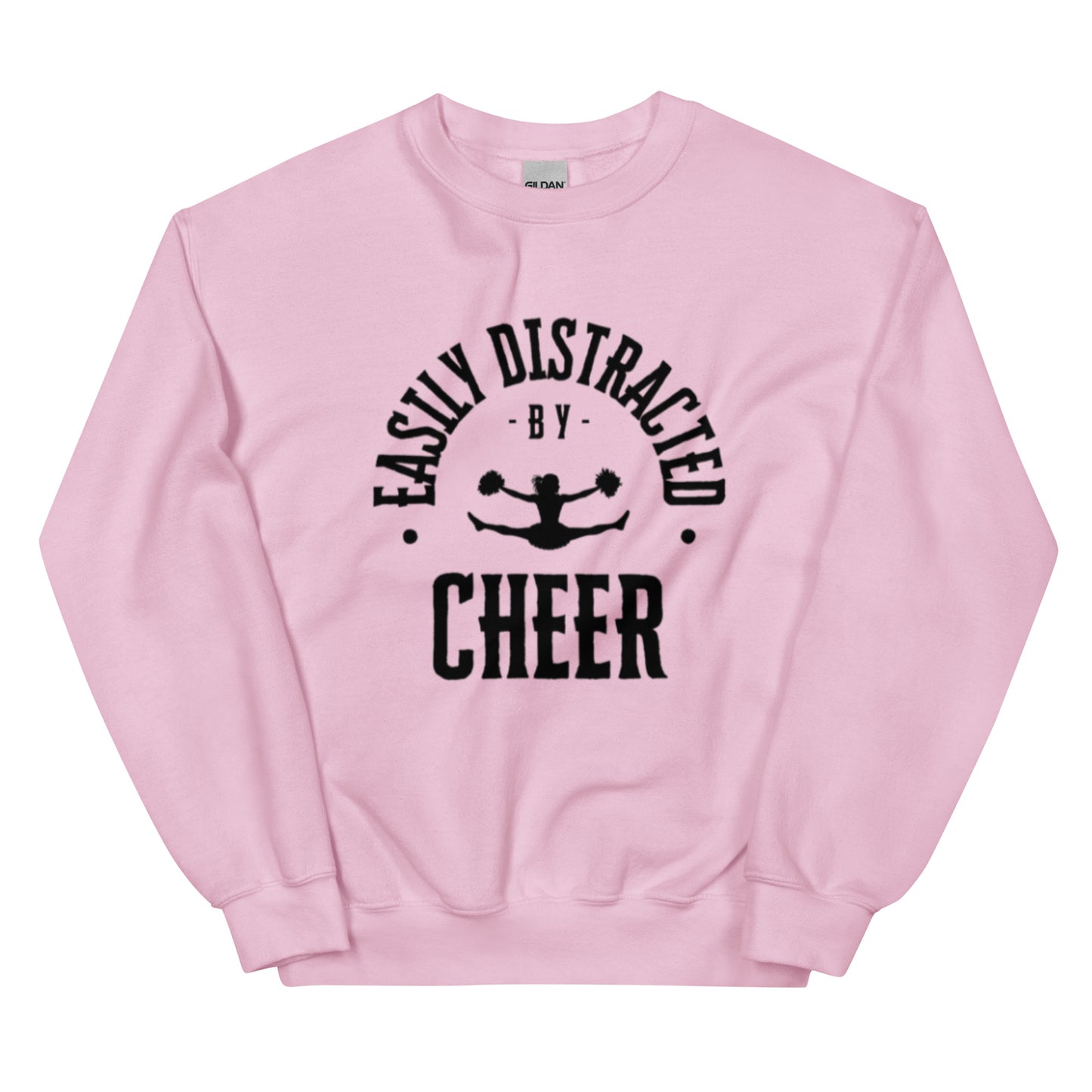 Easily Distracted By Cheer Women's Crewneck