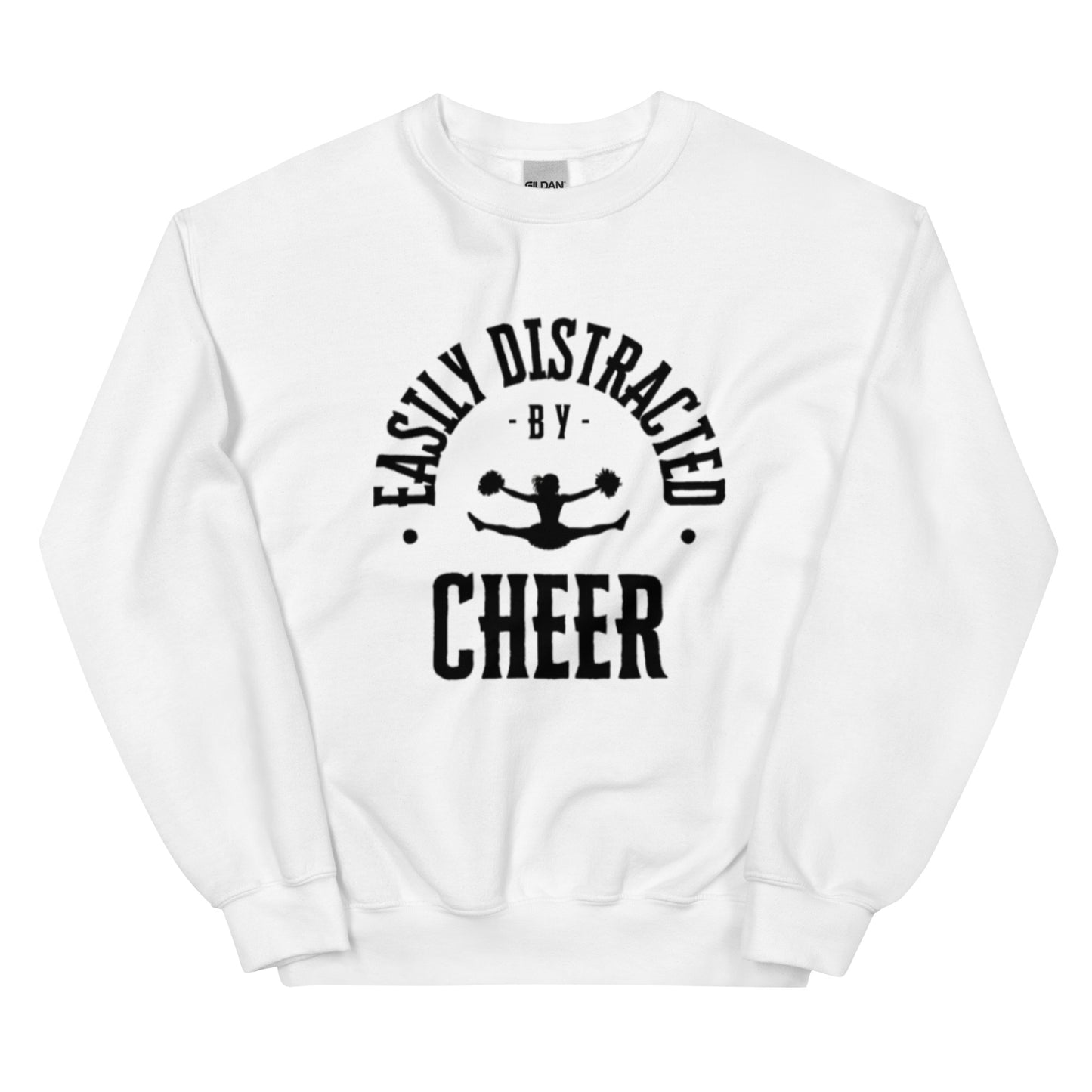 Easily Distracted By Cheer Women's Crewneck